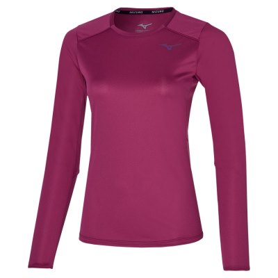 Camisa Mizuno Inifinity 88 Tee Mujer Vino - Chile M927YTNQWI